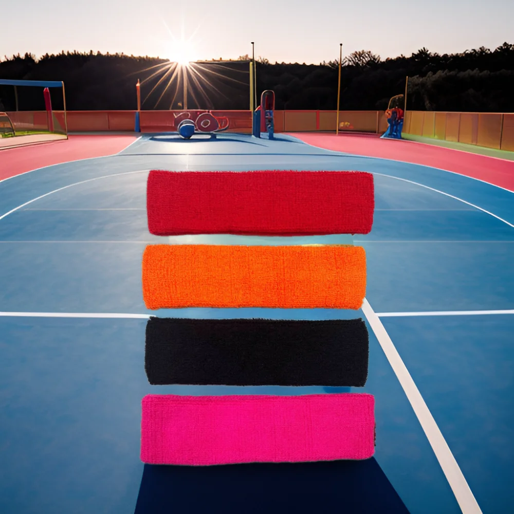 OEM/ODM дизайнерская махровая повязка на голову для спортивных мероприятий