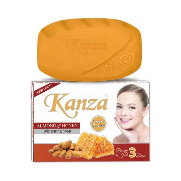 Отбеливающее мыло KANZA с миндалем и медом (TM 393381)