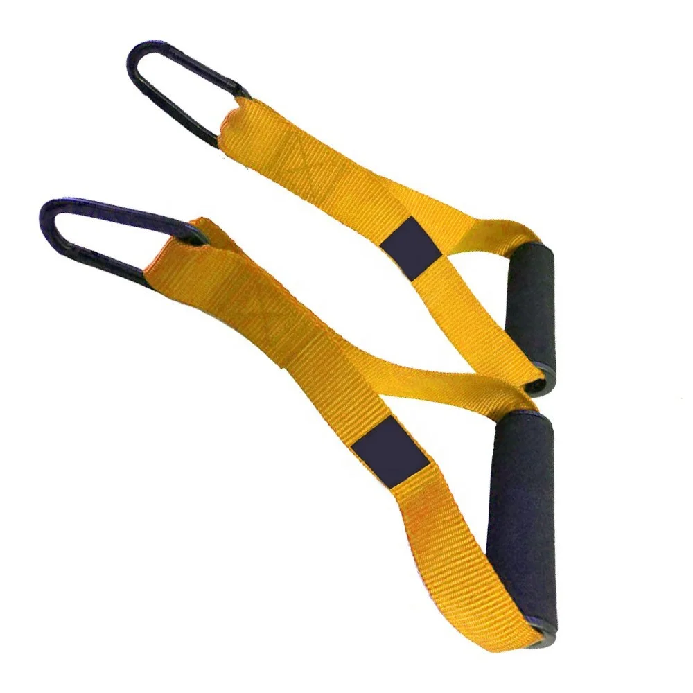 Swing Straps Gym Pull Up Pulley Cable Gym Strength Ab Training Triceps strap Customize weight & power lifting exercise straps