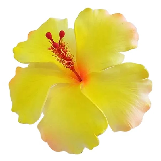 Hot Selling of All Time  Fashion Accessories Handmade EVA foam hawaiian hibiscus flower with special/Unique tattoo pattern print