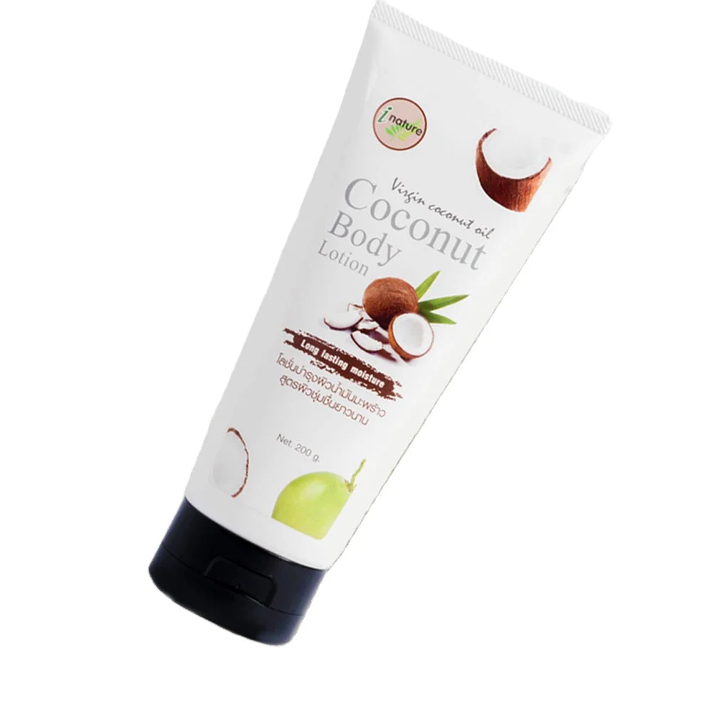 I-Nature 100ml Natural Virgin Coconut Body Lotion For All Skin Types  And Suitable For Motherhood & Kids Best Seller in Thailand