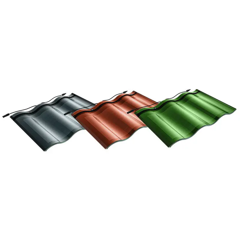 Whayo Hot Sale High Power Cigs Pv Bipv Solar Red Roofing Tile Black Photovoltaic Solar Panel Tiles
