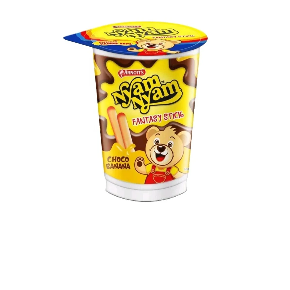 Фэнтези-палочка Nyam, 25 г, шоколадное печенье Чоко со вкусом банана, детский любимый соус