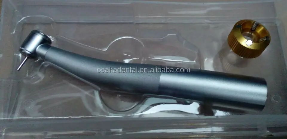 Dental fiber optic handpiece with dental LED fiber optical