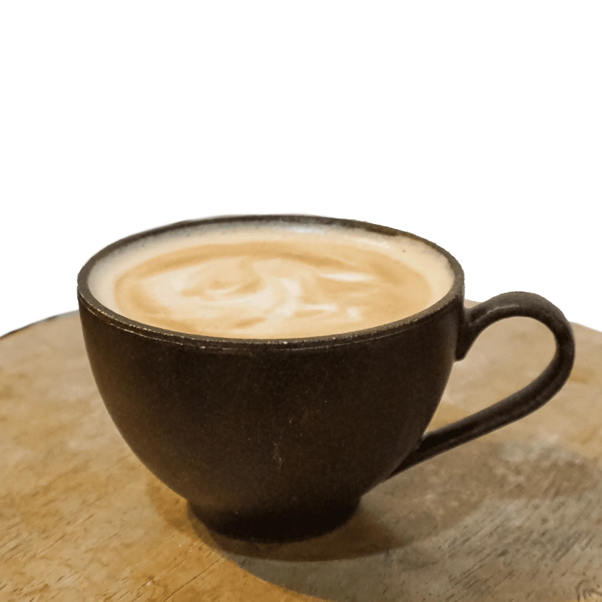 Biodegradable Handgrip Coffee Latte Cup with OEM ODM Branding Accepted in Bespoke Packaging made from Coffee Bioplastic Pellets