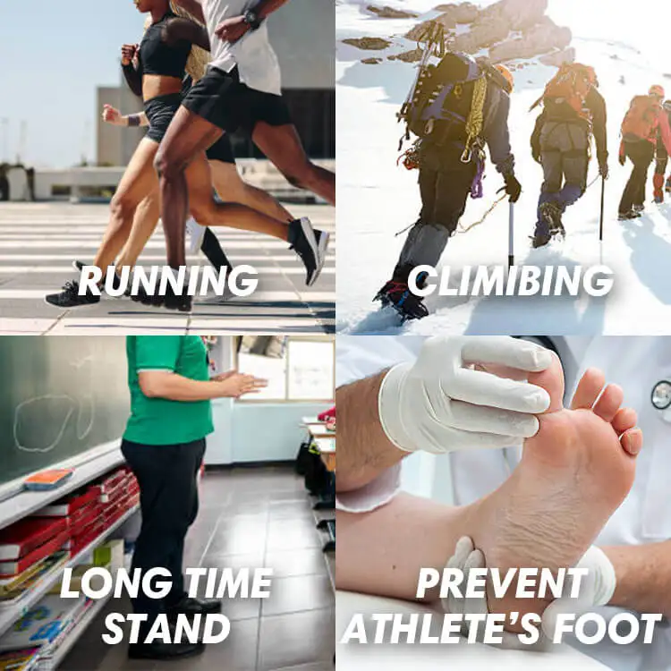 Экстра-подушка инфракрасная нить облегчение боли кровообращение нановолокно терапия отек ноги дальнее инфракрасное Функциональные носки до щиколотки