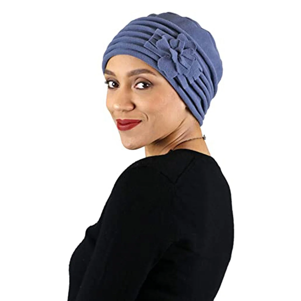 Custom high quality ladies beanie knitted hat