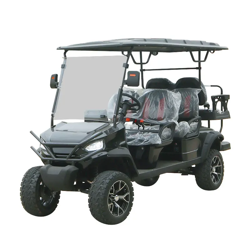 Chinese Factory Latest Design 2 4 6 Seater ODM Service for Exclusive Brand Agent With Curtis Controller Electric Golf Carts