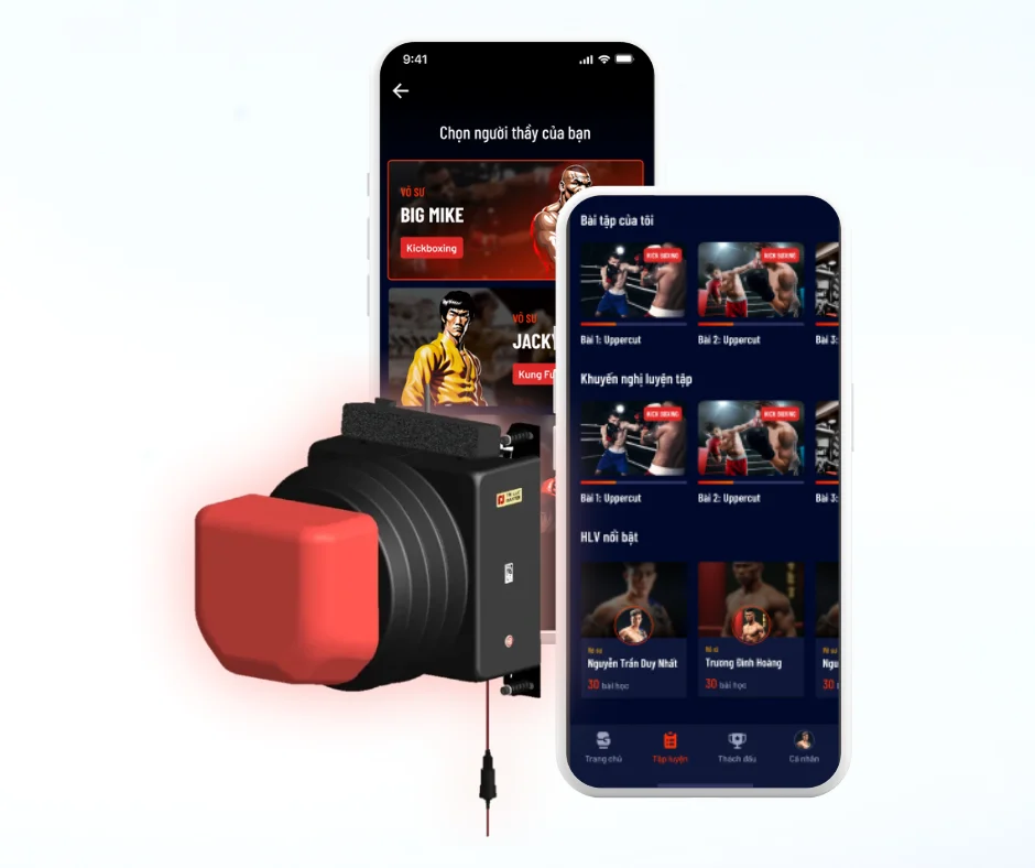 Smart Champio Tri Luc Master Boxing Training Machine Home Gym Equipment with Trainer Guidance for Martial Arts Practice