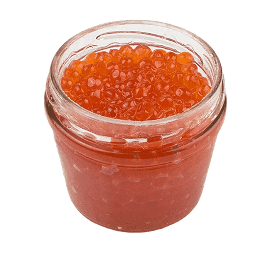 Best Quality Salmon Premium Red Caviar Kapitanskaya ( 180 G - 6 35 Oz) On