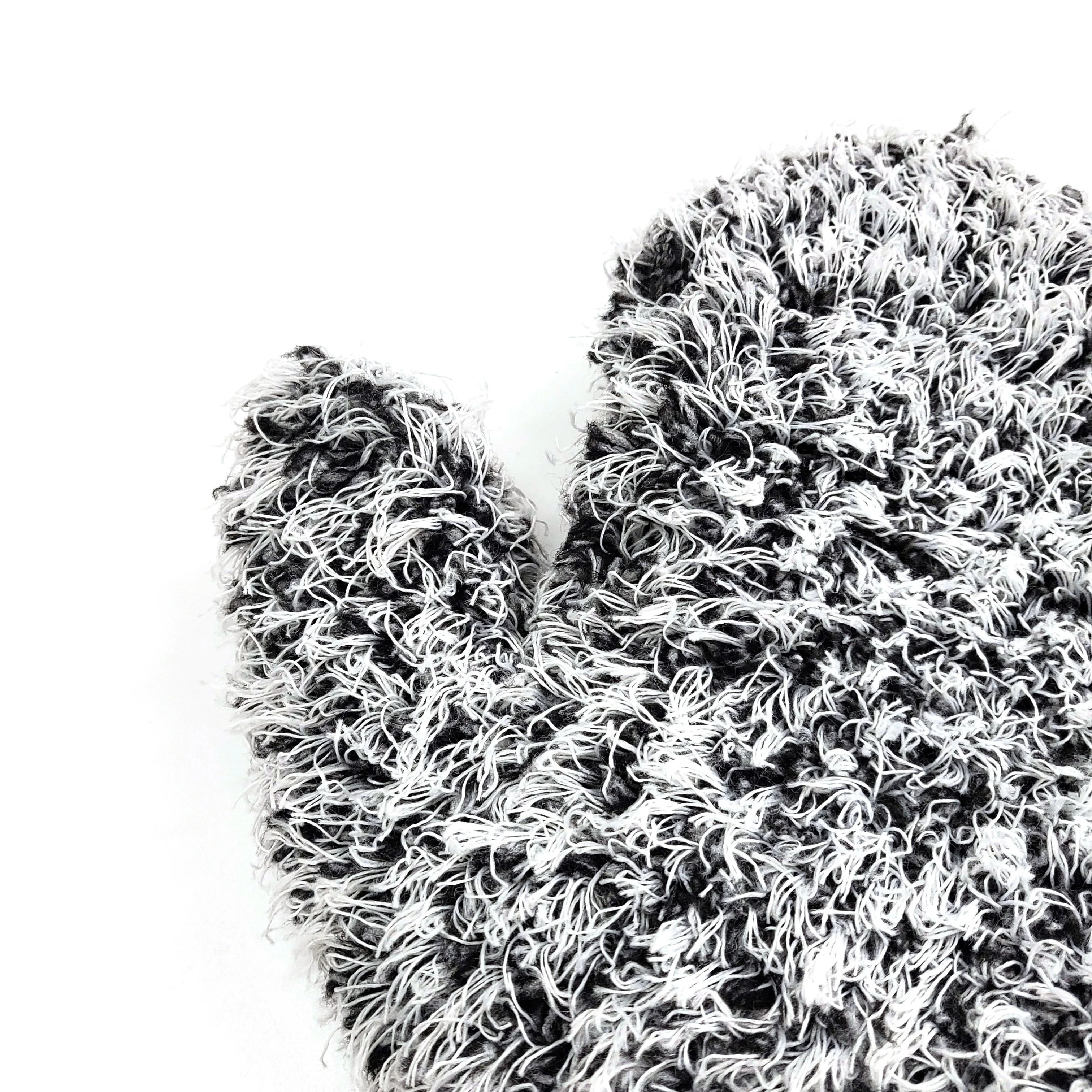 Микрофибра Премиум колесная варежка Сделано в Корее мытье пузырьков индивидуальный заказ обслуживание OEM длинный ворс