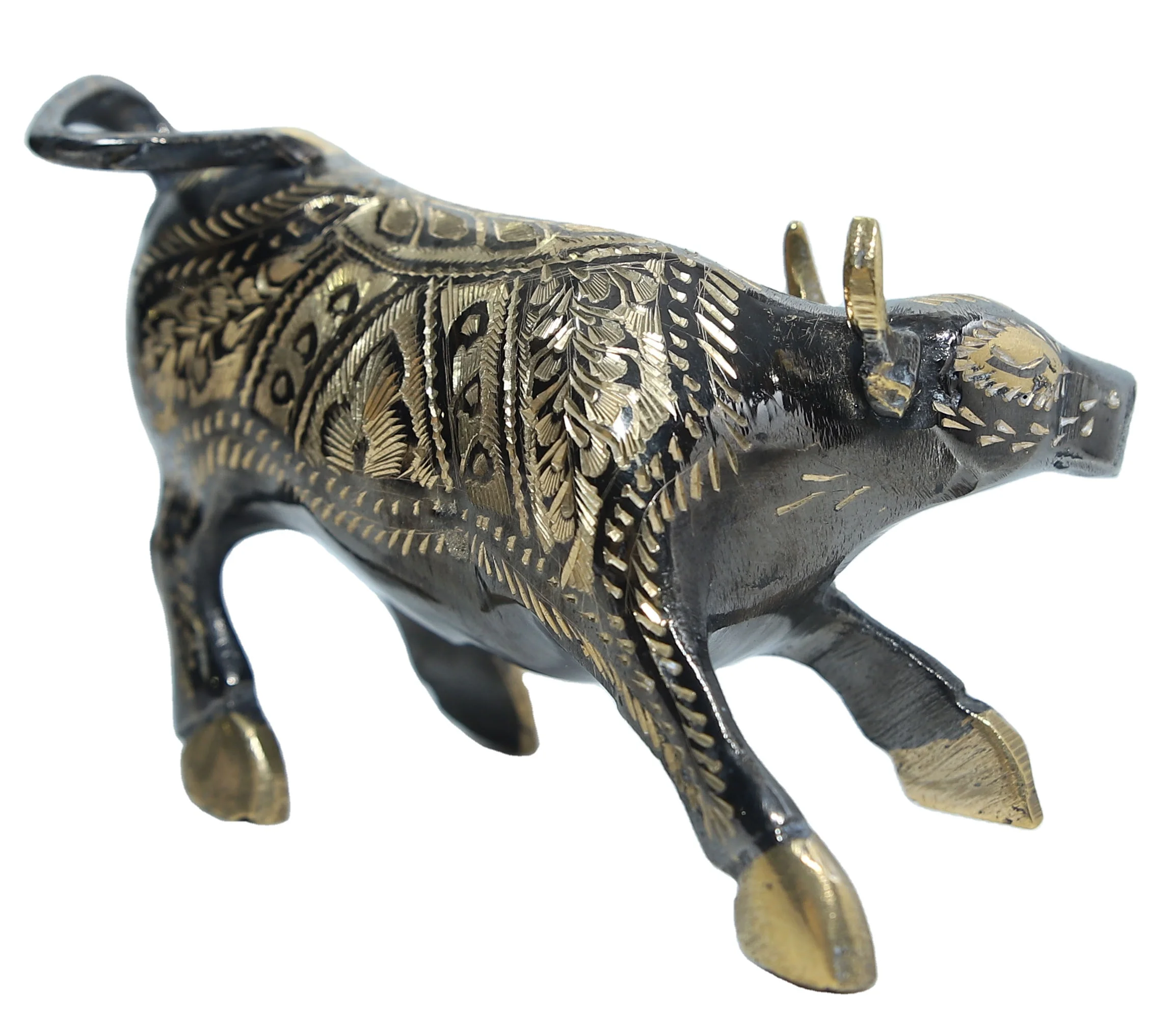 Factory Price metal reindeer sculpture small home decorative sculpture nice metal animal figurines