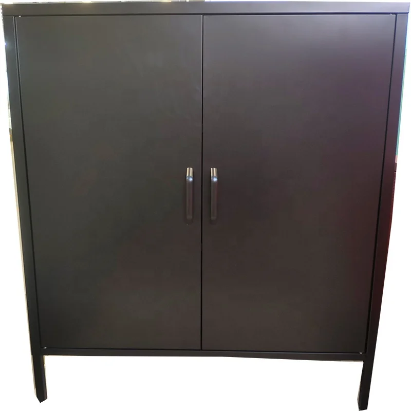 Шкаф для хранения двойная металлическая дверь небольшие цветные шкафы на заказ мебель помещений разборная стальная