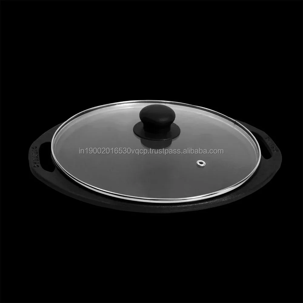 Trending Quality cookware Indian Dosa_Roti_Pizza Pan with glass lid 11 inch  Online in India at Best Price