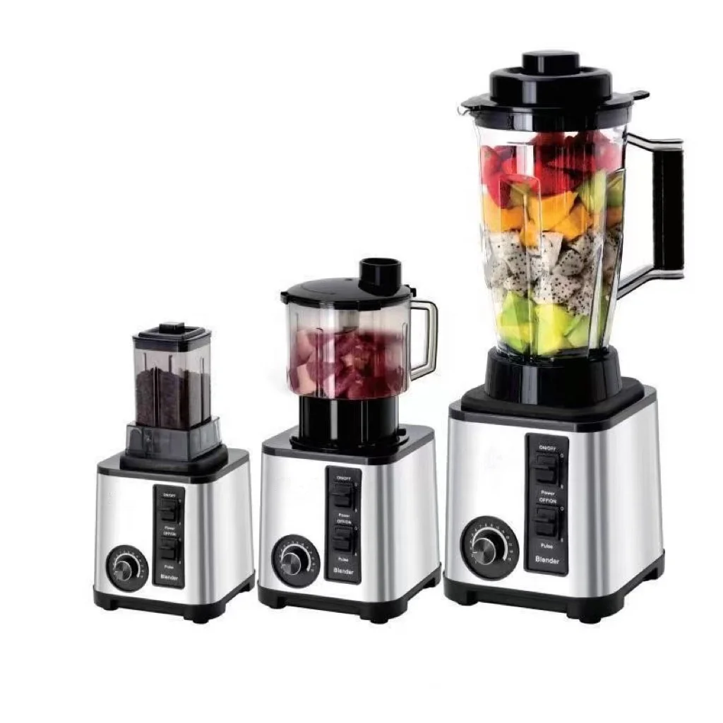 3 in 1 Blender Electric Food Chopper for Meat and Vegetable 3 Cup Electric Food Chopper Attachment