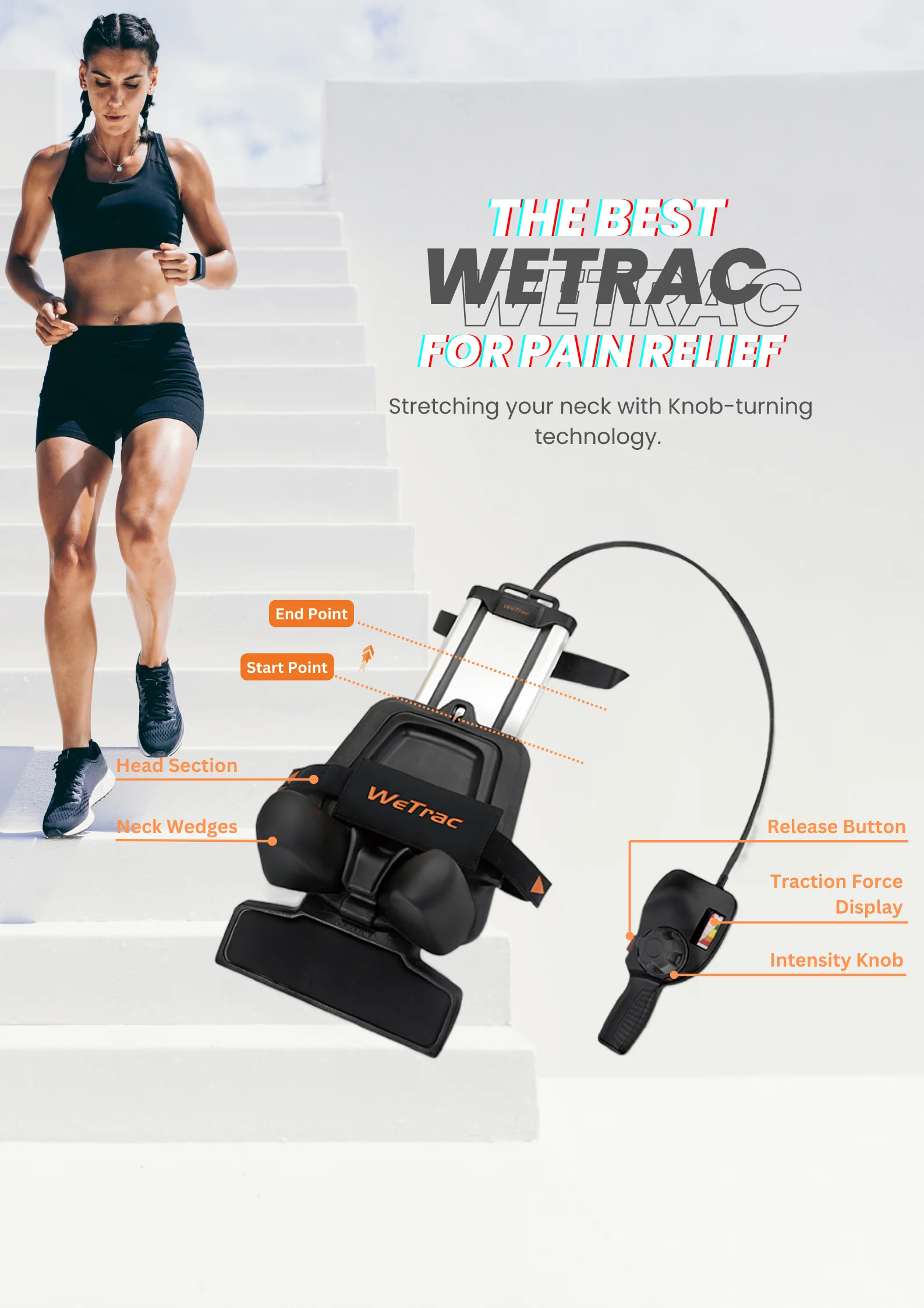 CT-800 Neck Traction Device Physiotherapy Equipment for Effective Physical Therapy Treatment