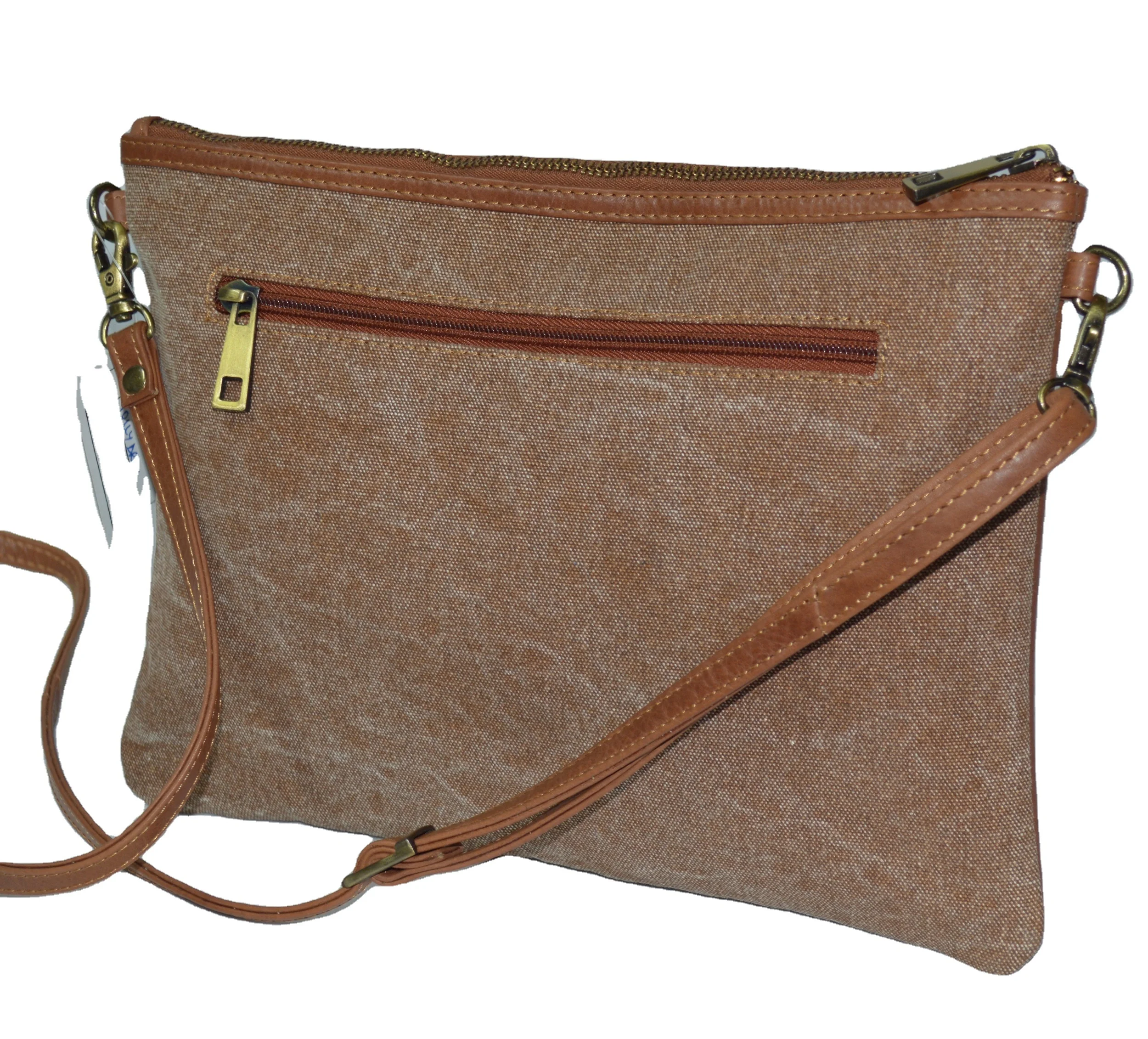 Canvas Shoulder Crossbody Bag Sling Women Fashionable Handbag Bag Crazy Horse Leather Shoulder Cross Body Genuine Leather Single