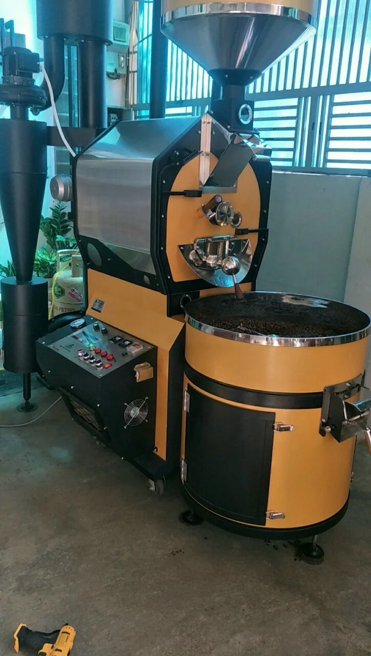 Stainless Steel MD Coffee Roaster 30 Kg Coffee Roasting Machine with Chaff Collector