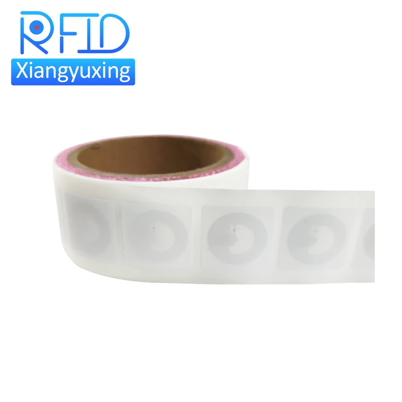 13.56Mhz NFC Stickers Blank White Tags Adhesive Programmable 144/504/888/1000 Bytes