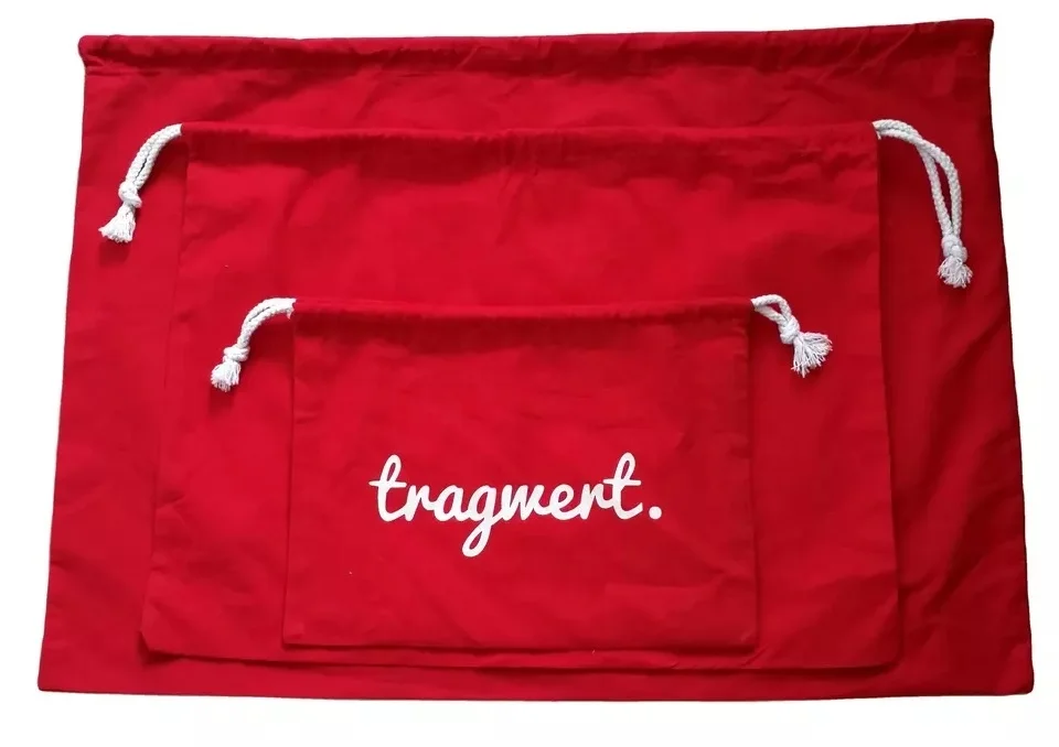 Cotton Dust Bag  Dust Drawstring Bag Custom Logo Printed Cotton Dust Bags