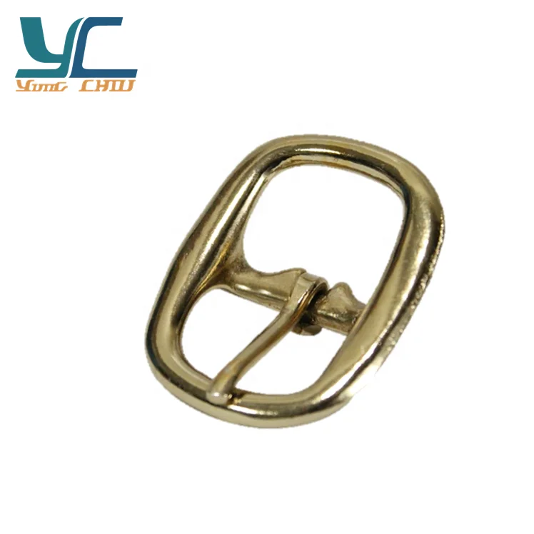 25mm copper girth polihsig solid brass belt buckles