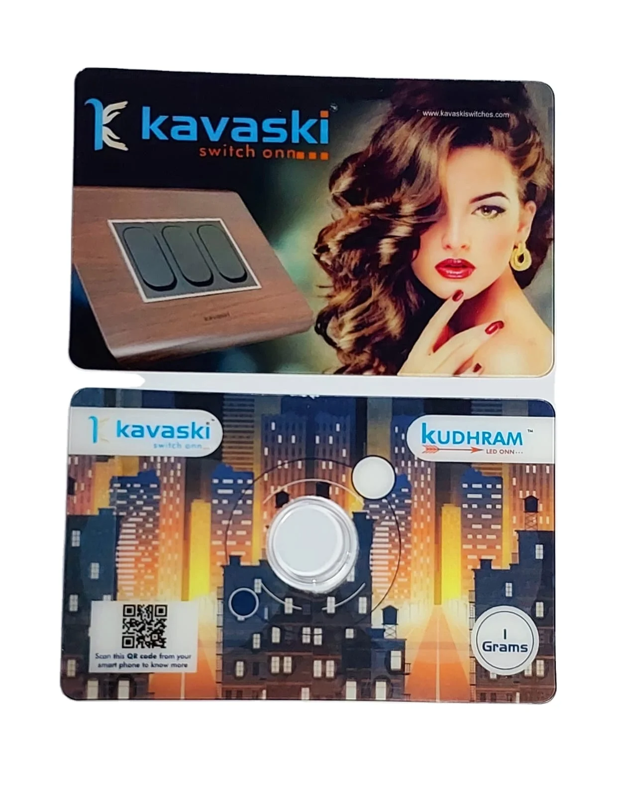 Customized Glossy PET Plastic Card for Gold and Silver Precious Metals 54 x 86mm Packaging Design for Refinery Ingots and Coins