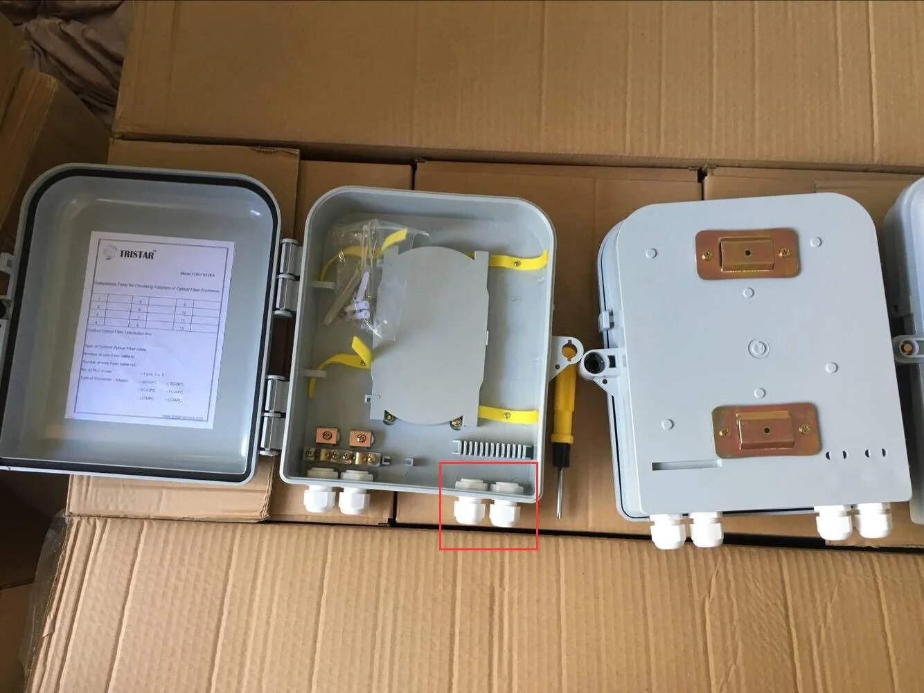 Внутренняя наружная Водонепроницаемая Клеммная Коробка ABS FTTH ODP ODB