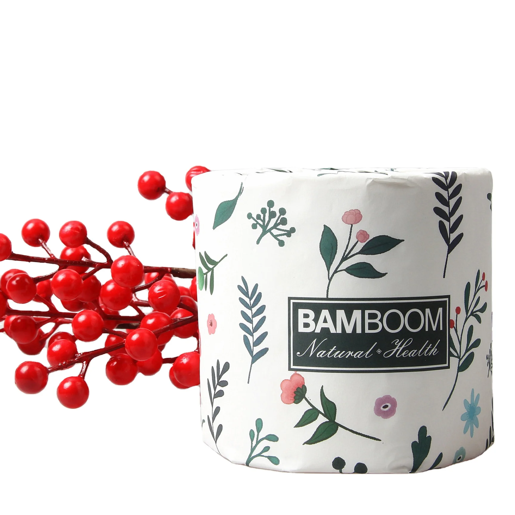 Рулон туалетной бумаги, Бамбуковая туалетная бумага, туалетная бумага, стандартная рулон бамбуковых салфеток