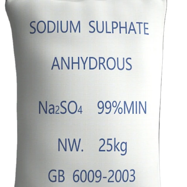 factory direct sale Sodium Sulphate Anhydrous Glauber Salt Specification Na2SO4 99%