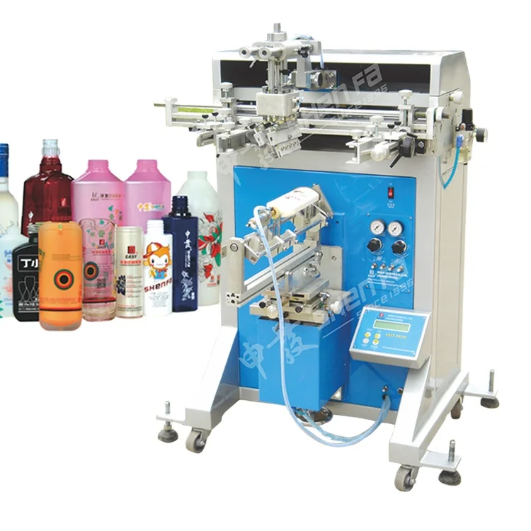 multi-purpose Screen Printer For Plastic Bottles Screen Printing Machine Plastic cup Silk Screen Printer