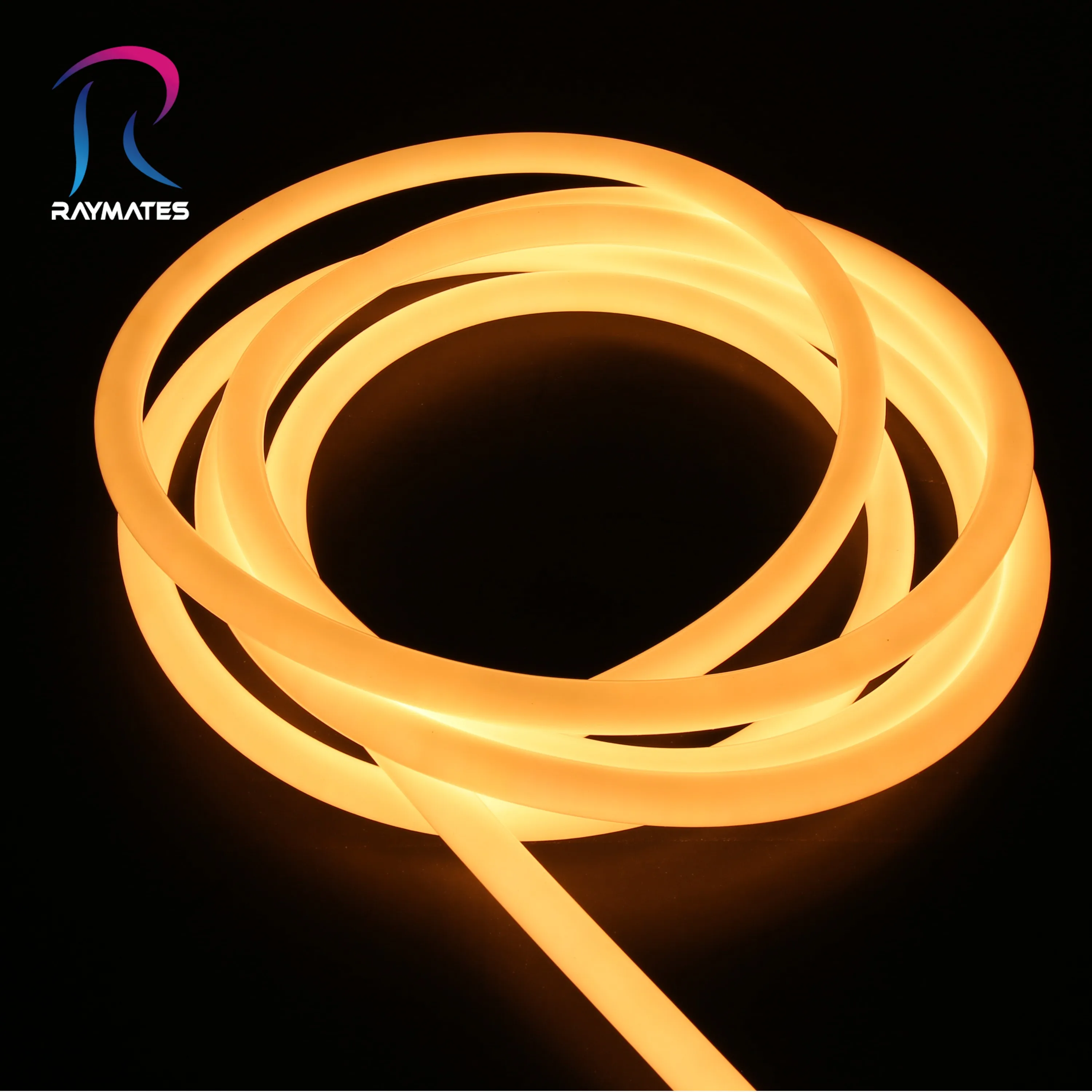 Raymates светодиодный неоновый гибкий свет около 18 мм без света точка водонепроницаемый 360 градусов для района
