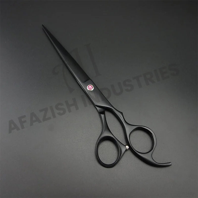 Wholesale Pet Grooming Hair Cutting Scissors with pouch for Multiple use Customized black Color and Size with Customized Packing