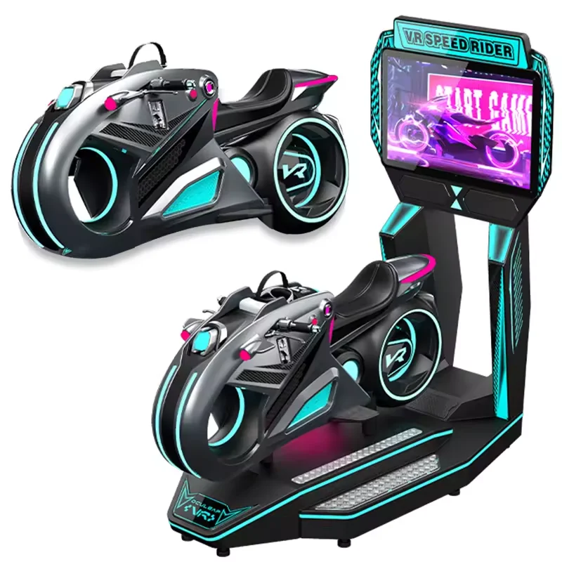 VR Motor Bike 9D Racing Simulator AR/VR Entertainment Gaming Virtual Reality Dynamic VR Game Machine