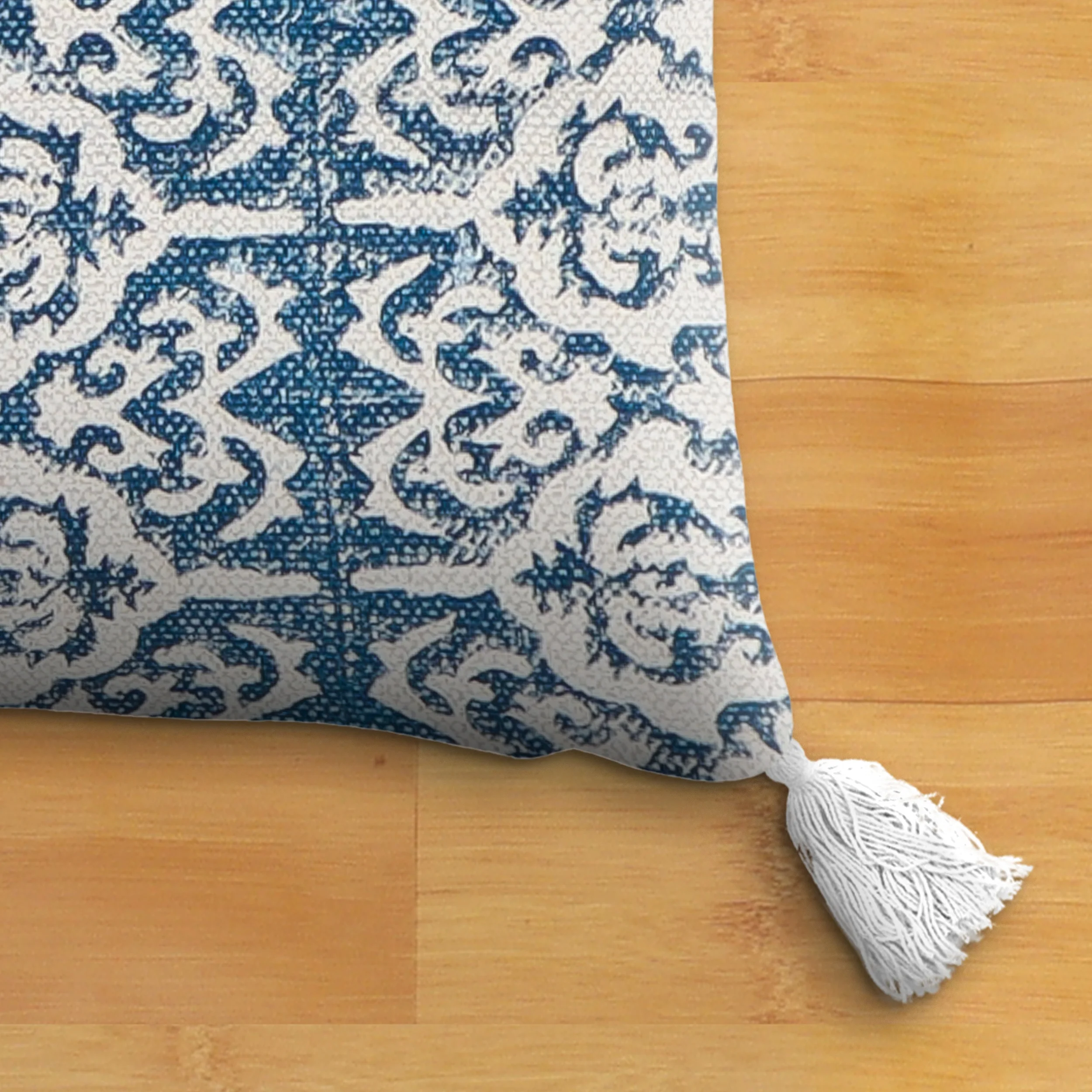 Quality Comfort Block Printed Pillow Cases Outdoor Garden Sofa Cushion cover 100% Cotton cushion cover Handmade Cushion Cover