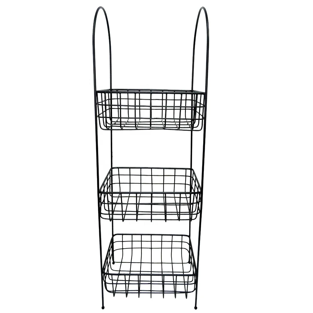 Metal Wire Multipurpose Basket Household Decoration Wire Storage Basket use in home restaurant and hotel
