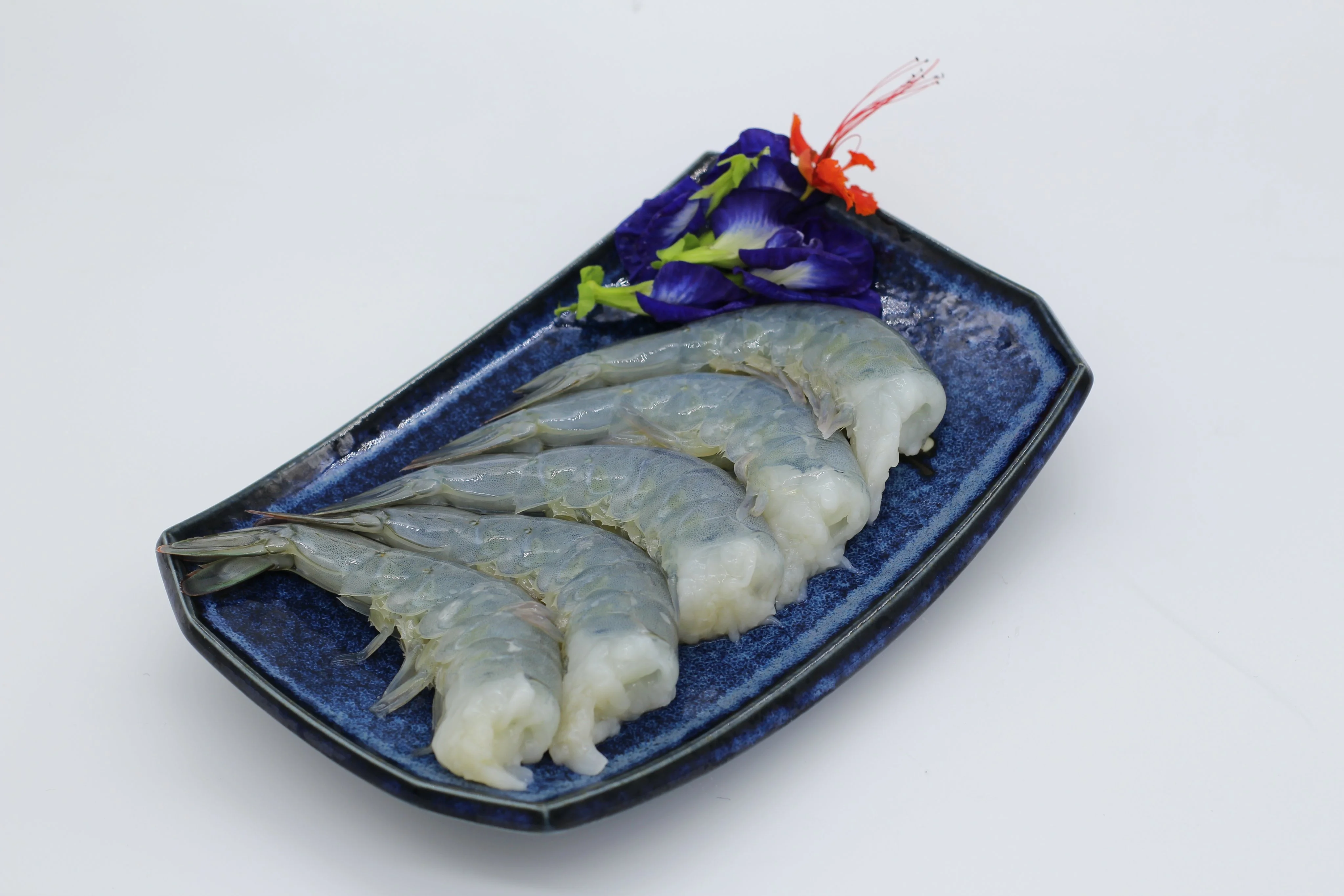 Блок лучшего качества замороженный необработанный хвост на креветке vannamei