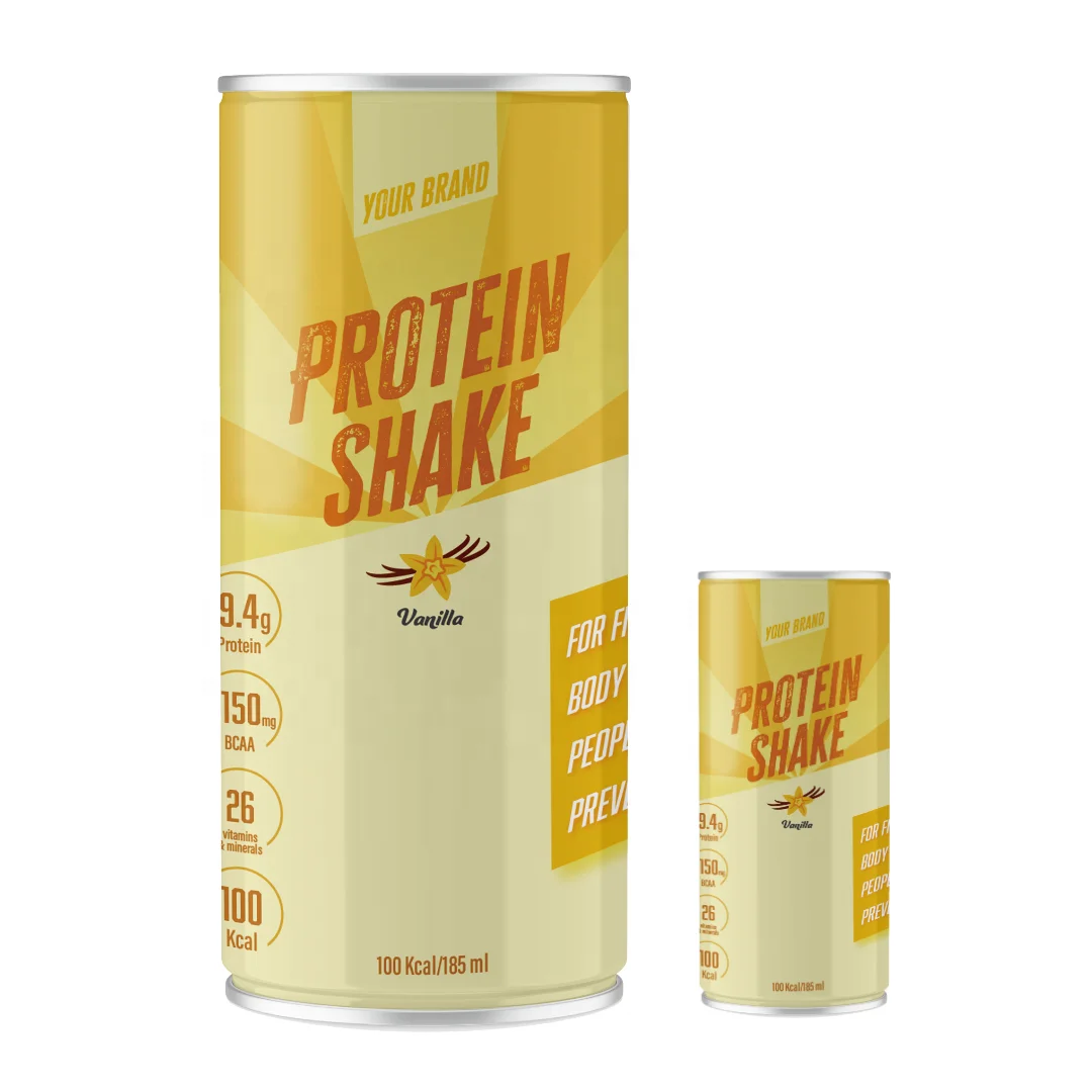 Isolate Manufacturer Protein Shake  Wholesale Oral Liquid Healthcare Supplement Vanilla Flavor Whey Protein RTD