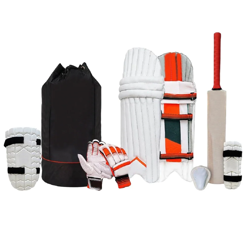 best Players Editions Full complete Kit Highly Protected Batting Pads, and Cricket Bat