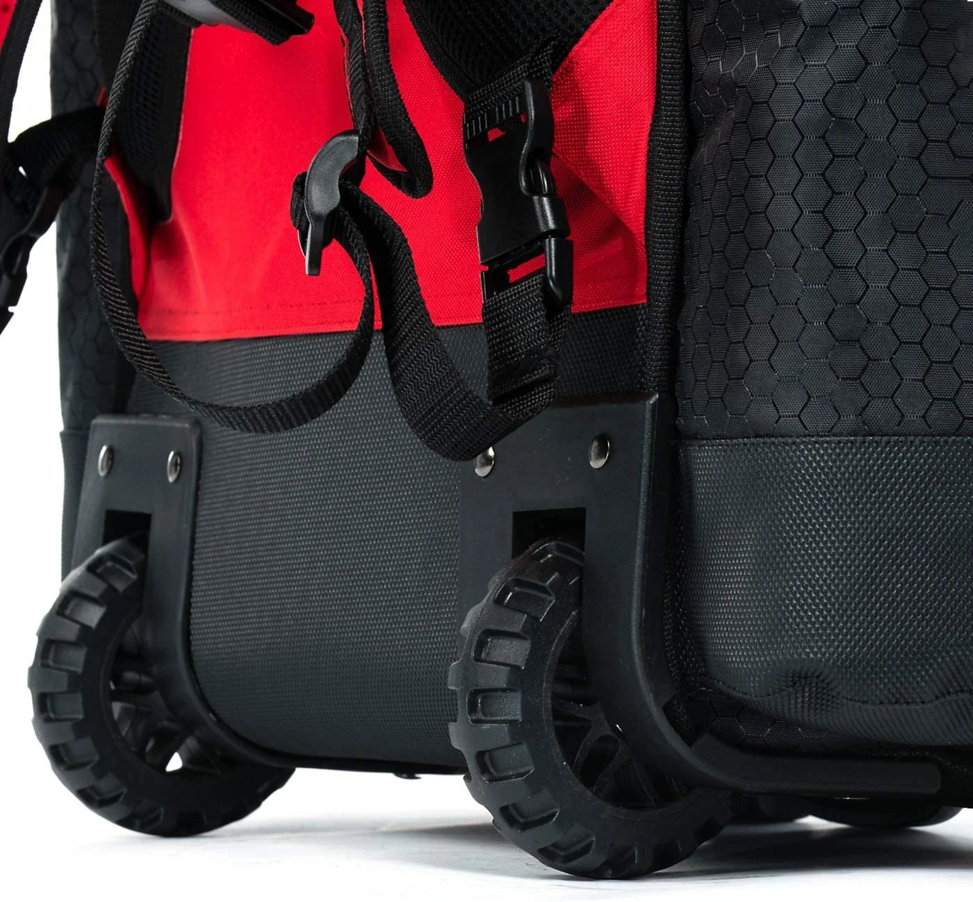 Изготовленная на заказ спортивная сумка колесиках с ручкой для бейсбола софтбола гибридная рюкзак