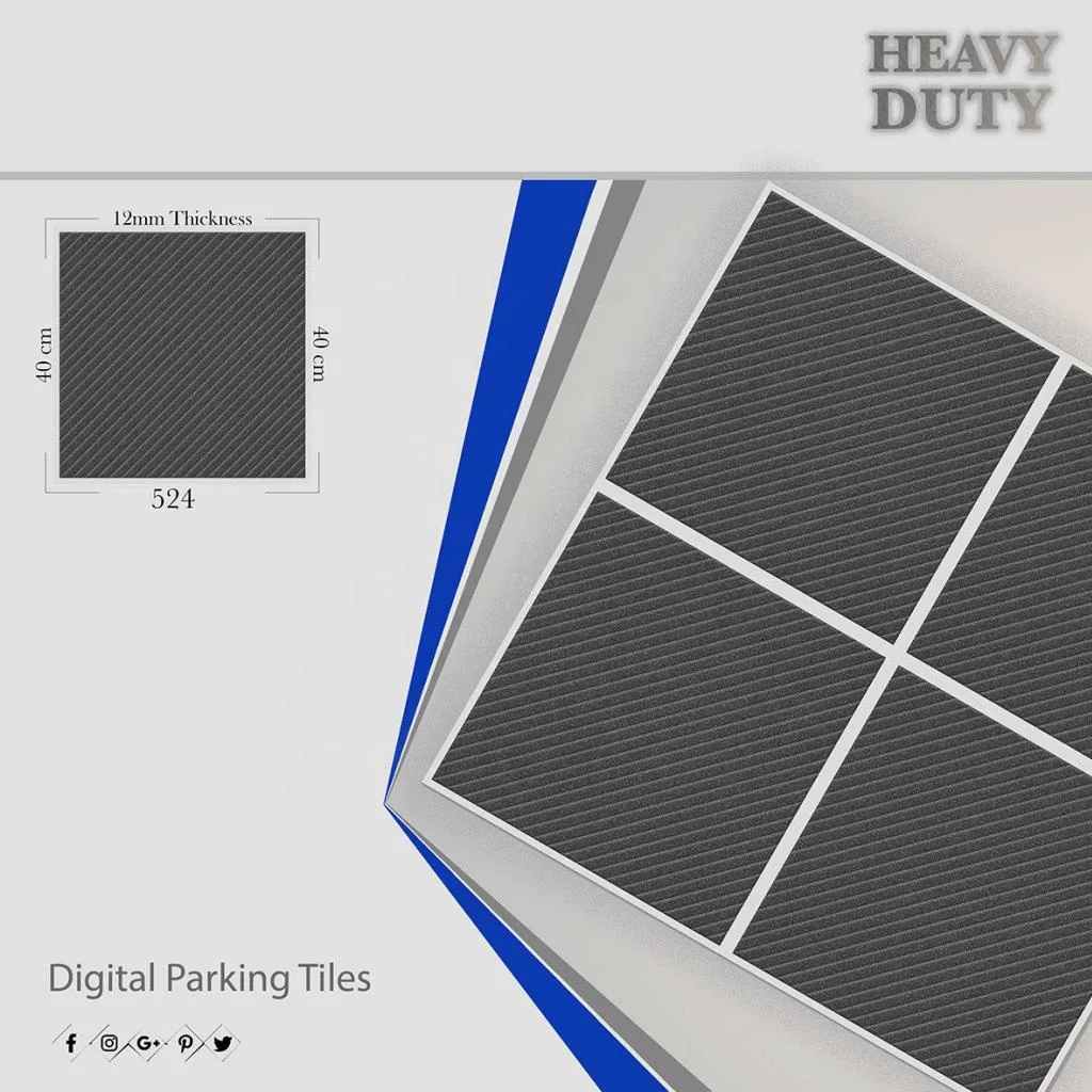 Green Color Garden Design Porcelain Digital Heavy Duty Parking Outdoor Tiles, 40X40cm, 16X16, 400 X 400 mm in Lowest Price