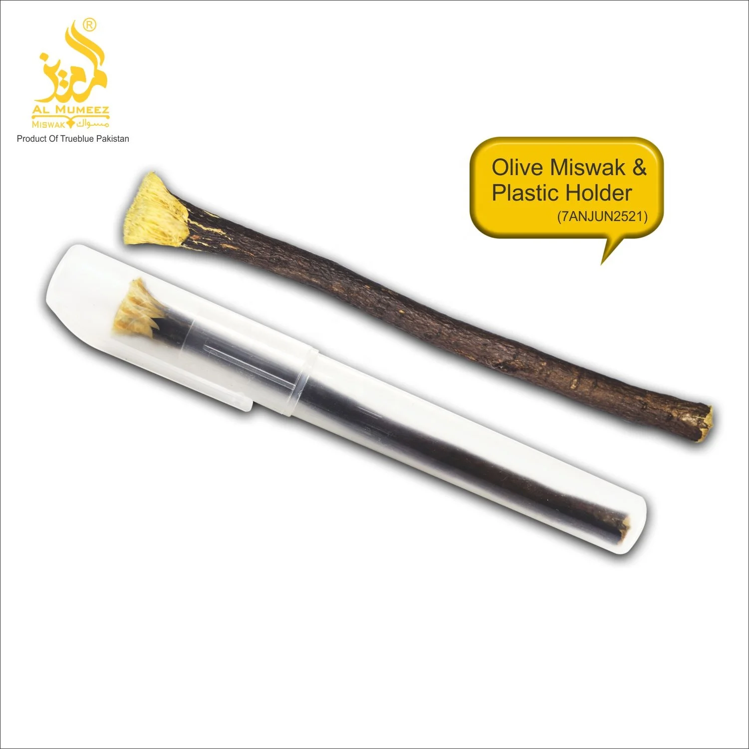 HOT SALE PLASTIC HOLDER/CASE FOR BEST QUALITY VACUUM PACKED MISWAK/SEWAK/SIWAK/NATURAL TEETH CLEANING STICK DENTAL TOOTH BRUSH