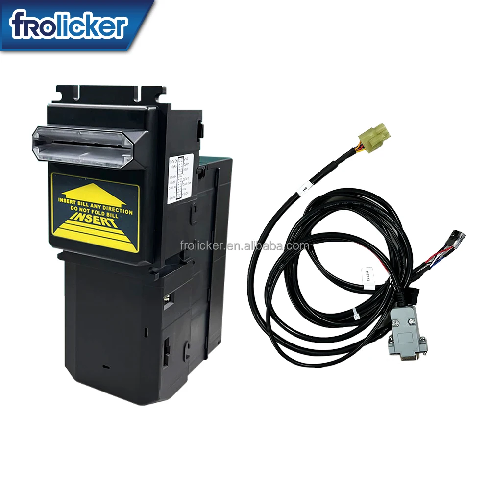 Bill Acceptor Genius Plus With Stacker for vending machine message chair Billetero