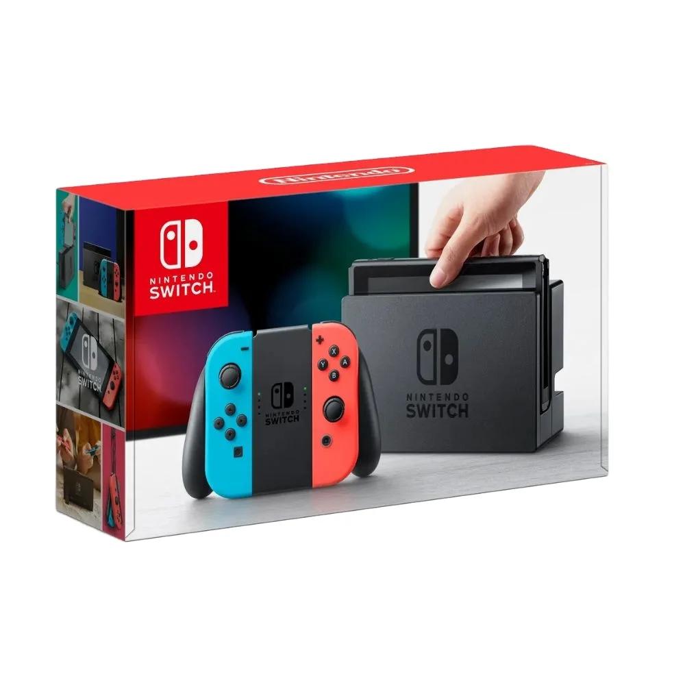 Hot Selling Ninten_dos Switch 32GB Console with Neon Blue and Neon Red Joy-Con Game