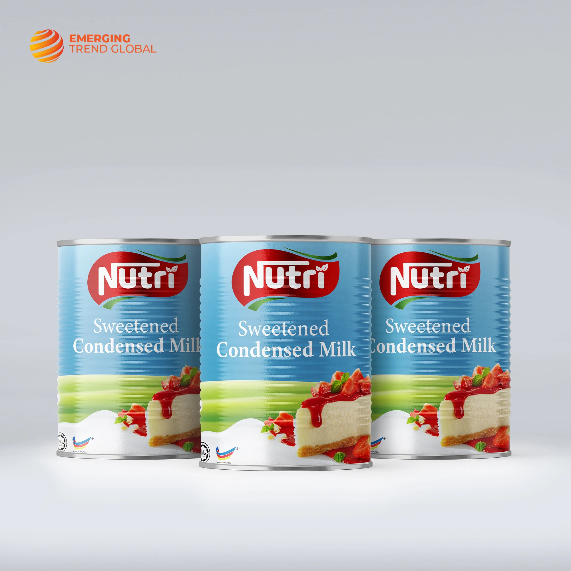 Good Pricing 1kg Nutri Sweetened Creamer Condensed Milk In Box Packaging Dairy Products With Halal Certified