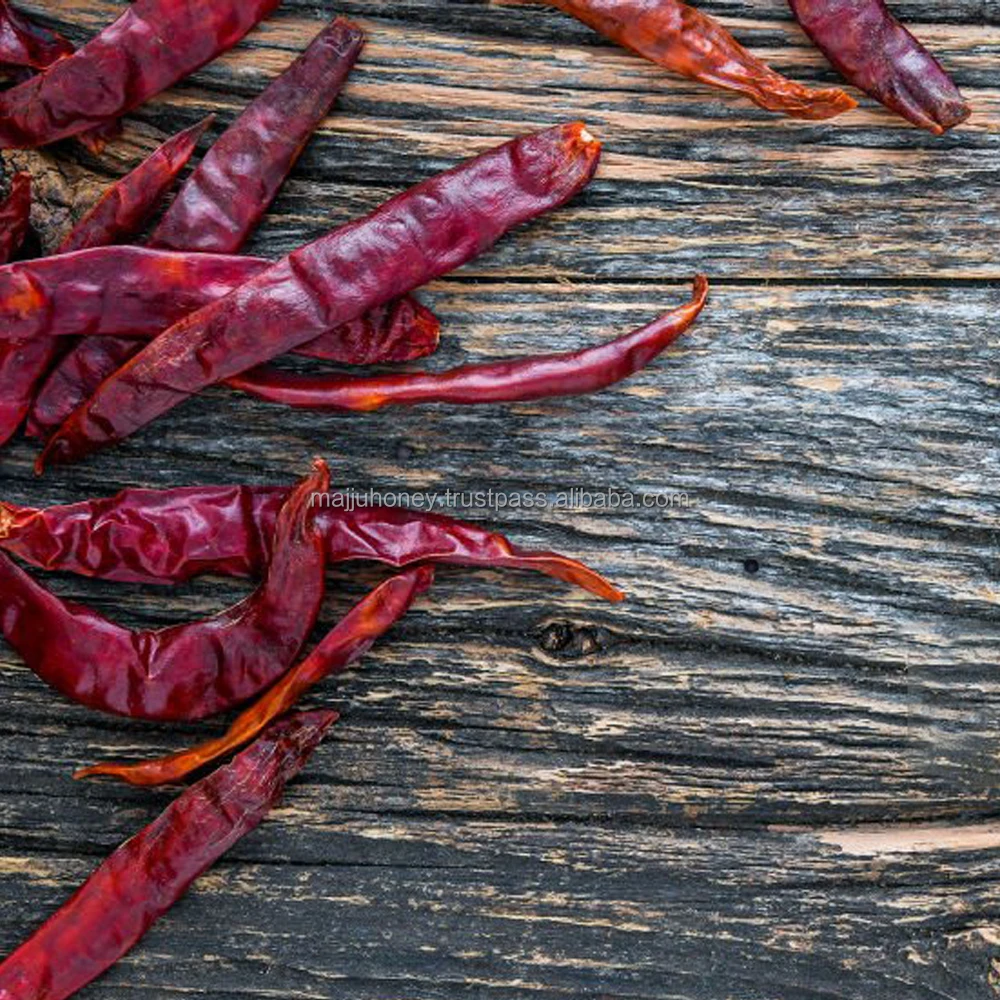 Dehydrated Crushed Teja Dried Red Chili from India without Stem Seasoning Sensation and Hot Spicy