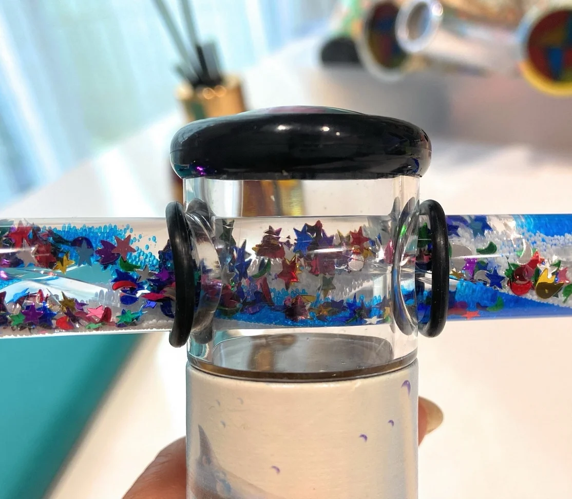 Волшебная палочка жидкая для движения бумажный калейдоскоп сенсорный аутизм Образовательное изделие