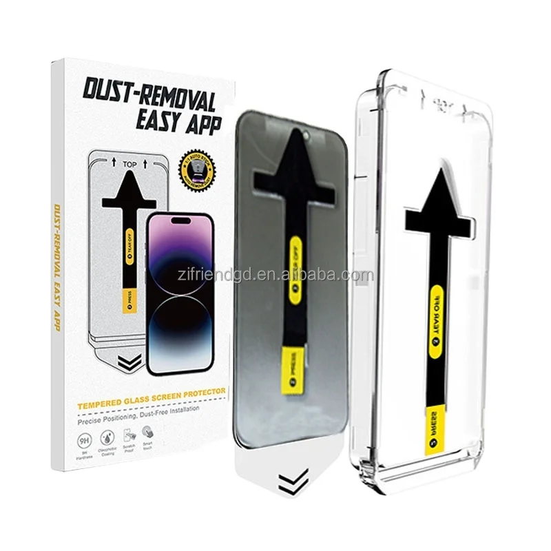 mobile phones Anti-SPY Magic Box Privacy 6 7 8 plus X XR Tempered Glass Screen Protector for iphone 11 12 13 14  pro max