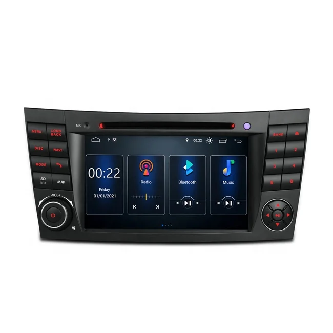 7 inch Built-in DSP Car Screen Radio Player With Dual Channel CANbus Screen Mirroring Support 1080P Video for Mercedes-Benz