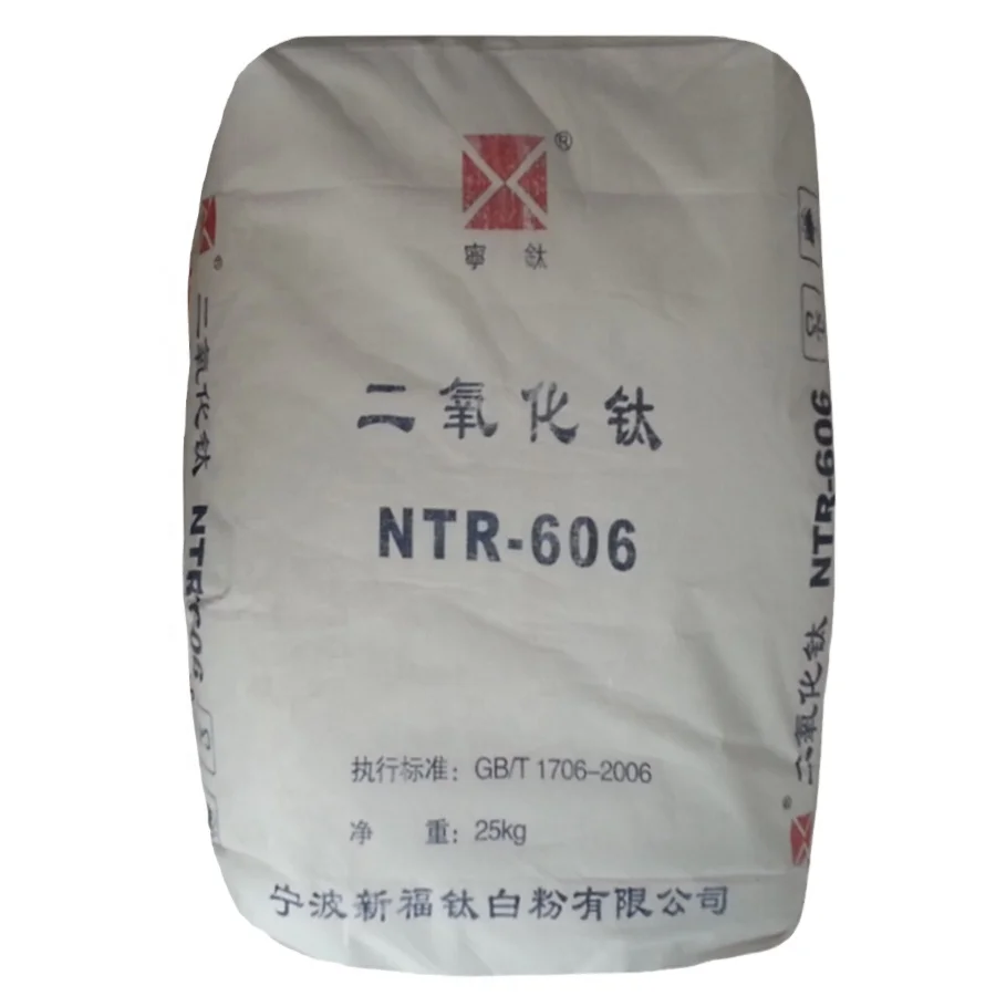 Rutile Grade Titanium Dioxide Tio2 for Paint use NingBo XngFu NTR 606