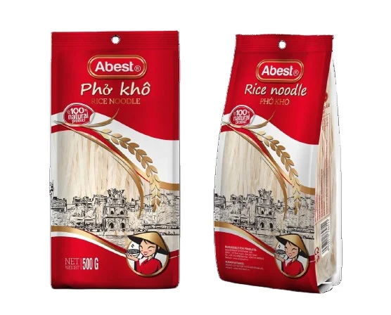 High Quality Square Rice Vermicelli Noodles Halal Rice Noodle Vietnam OEM With Private Lable